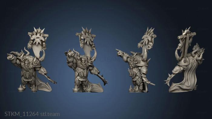 3D model ironskin warboss (STL)