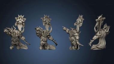 3D model ironskin warboss (STL)