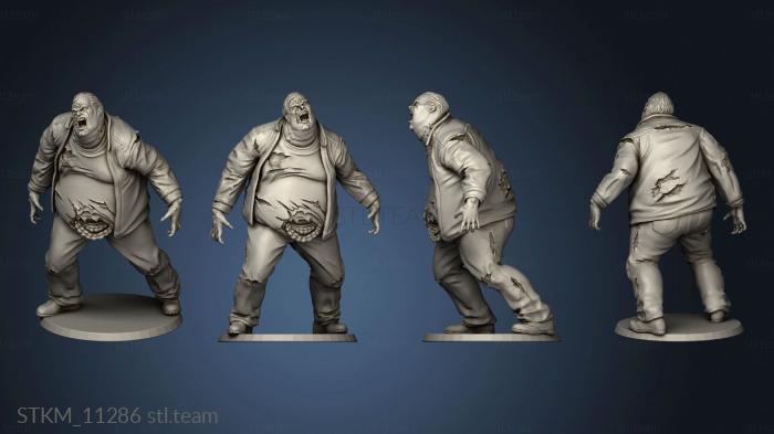 3D model Into the dead Zombie Heavyout (STL)