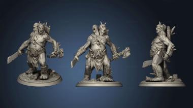 3D model A Mad Mega Experiment Ettin (STL)