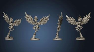 3D model Witcher Contract Harpy Queen (STL)