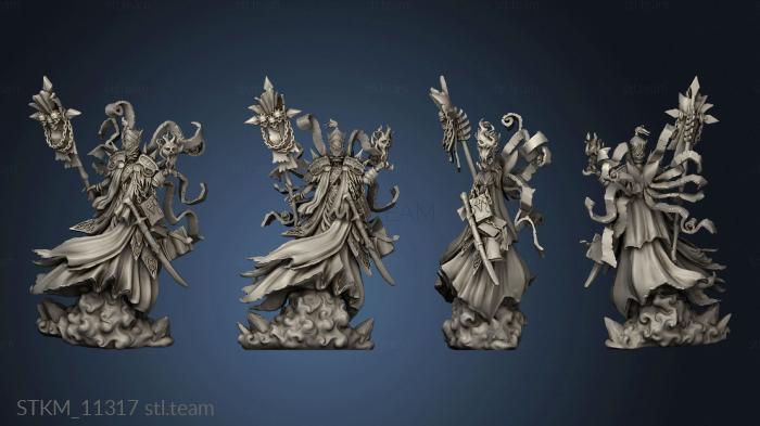 3D model EE Greater Necromancer clouds (STL)