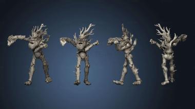 3D model Treefolk and Critters Ancient Treeman (STL)