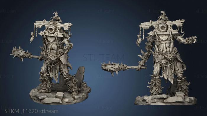 3D model Man Eaters II Siege Flesh Glutton Glutton (STL)