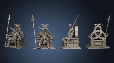 3D model ODIN Gods (STL)