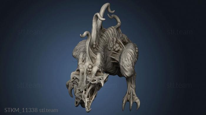 3D model Thralls Of The Ooze Lord Sentient Dragon (STL)