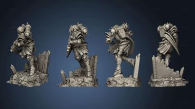 3D модель Боевой Молот Вайфу Warhammer (STL)