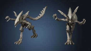 3D model Creatures from behind the veil Void Hunter Workers (STL)