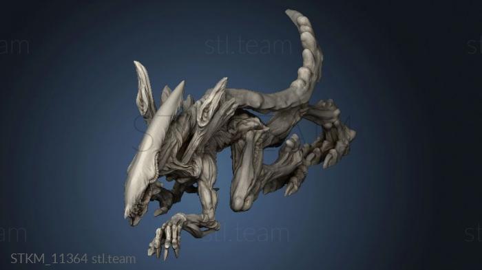 3D model Creatures from behind the veil Void Hunter Workers Cling (STL)