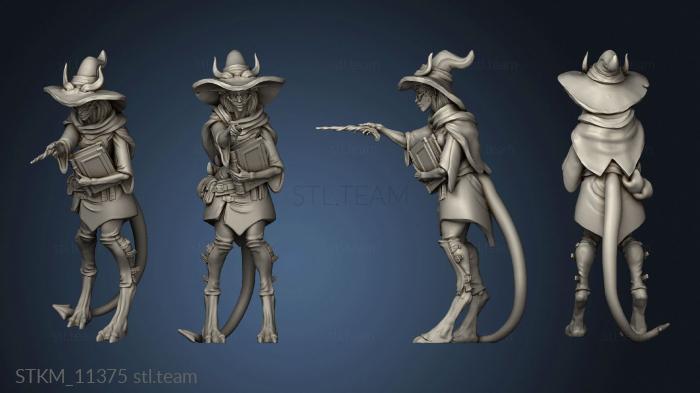 3D model Foundlings Tiefling Larissa Apprentice (STL)