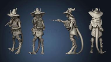 3D model Foundlings Tiefling Larissa Apprentice (STL)