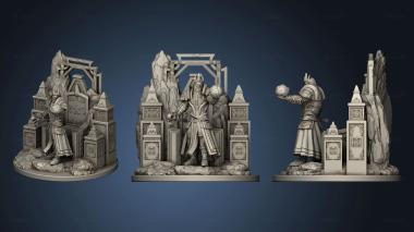 3D model Tarot The Emperor (STL)