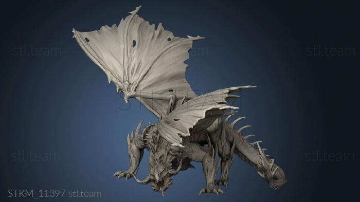 3D model Black Dragon Black (STL)