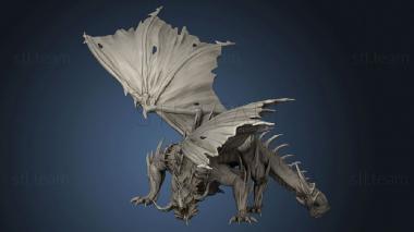 3D model Black Dragon Black (STL)