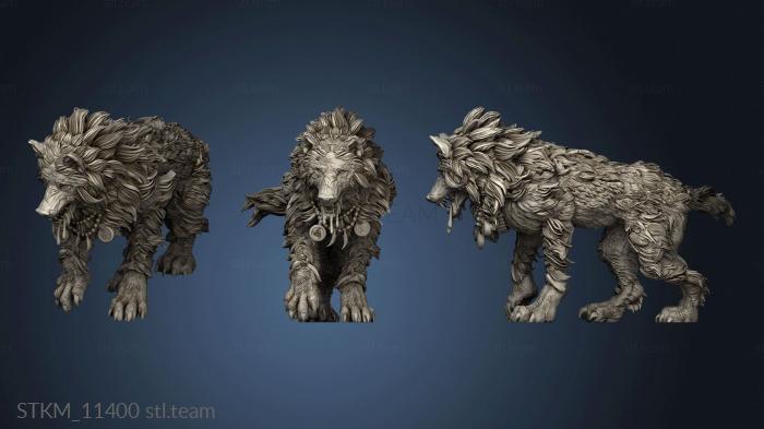 3D model Wolves Wolf Platform (STL)