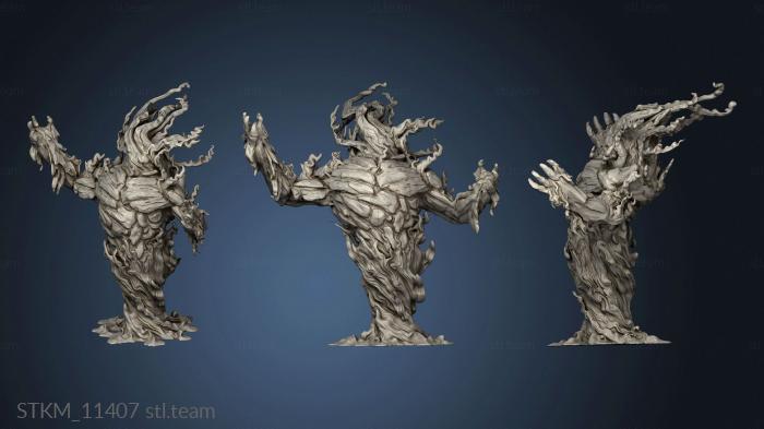 3D model Aspects Terra Fire Elemental (STL)