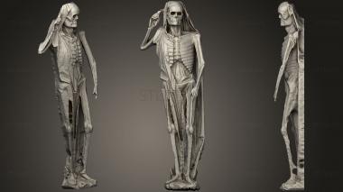 3D model Sculpture of a mummy Len Cathedral (STL)