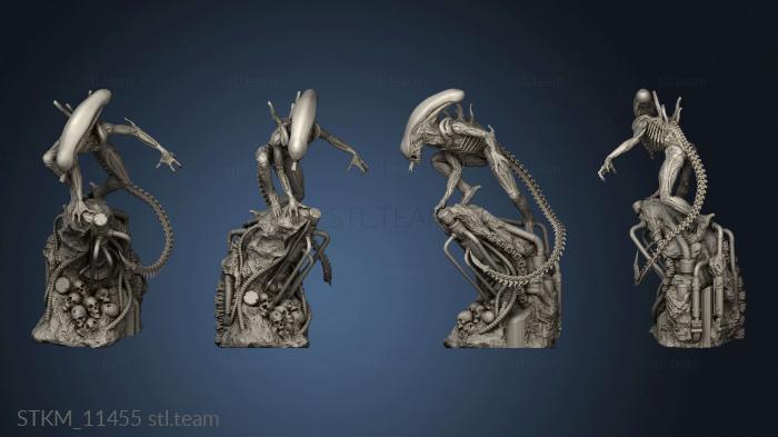 3D model Alien Statue (STL)