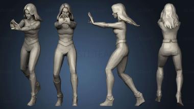 3D model Fantastic Four Marvel wargaming invisible woman (STL)