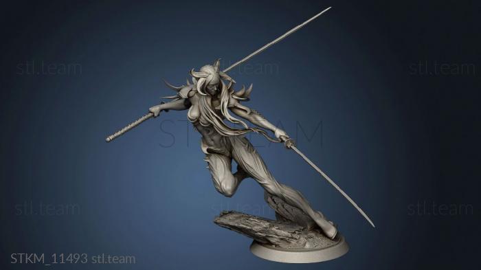 3D model Undead Succubus Fighter Succube Wing (STL)