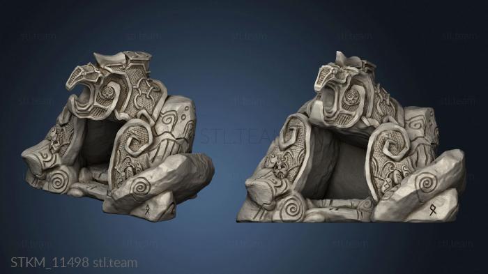 3D model Dwarven Mountaineers Skutagaard Ancient Cairn Ancestral (STL)