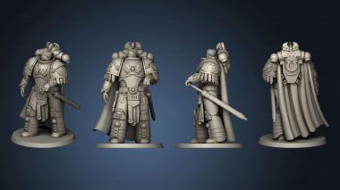 3D model Legio True Omega Marines Commando (STL)