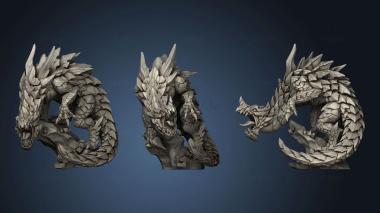 3D model Epic Boss Delani The Depths Dragon (STL)