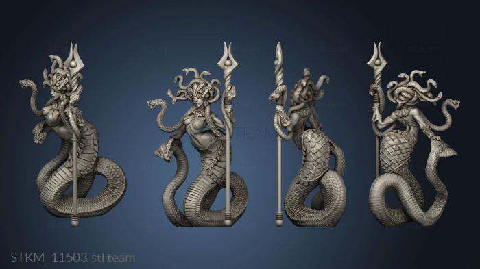 3D model Epic Boss Queen Stenaria Snakes cover (STL)