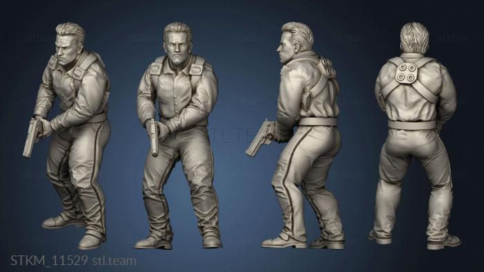 3D model SKULL HUNTERS THE BONE CLAN PCPD POLICE OFFICER CAPTAIN DONALD MACDONUT (STL)