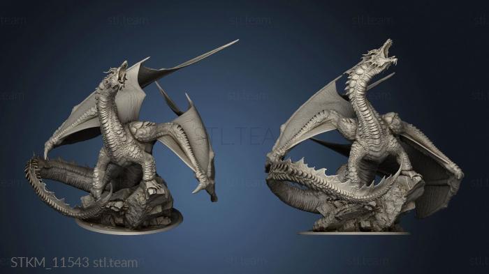 3D model adult brine dragon brine dragon wing (STL)