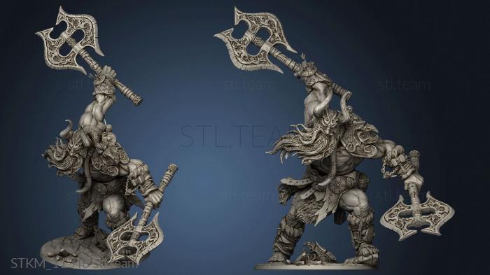 3D model Epic Boss Hulk Fnir Frost Jotunn Champion Amazon Warrior (STL)