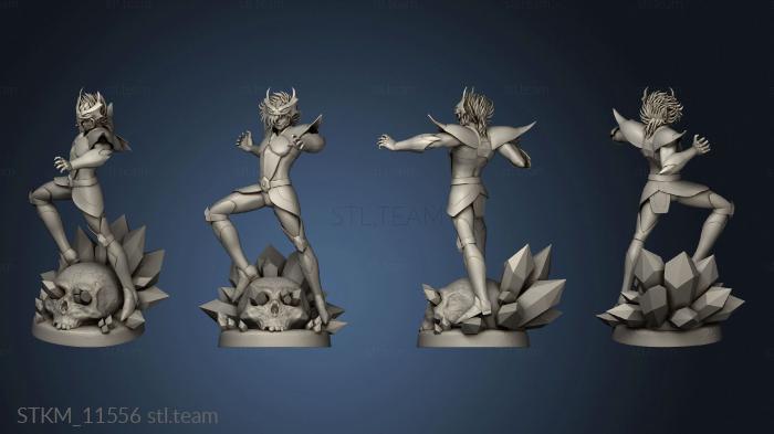 3D model Alberich Delta Megrez Saint Saiya Asgard Odin (STL)