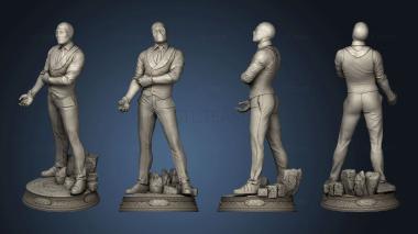 3D model Mr Knight Statue One (STL)