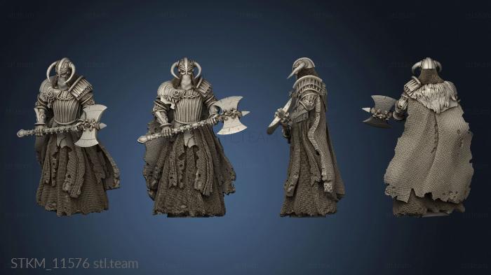 3D model Sorrowsown Baron Soldiers The Wraith Axe (STL)