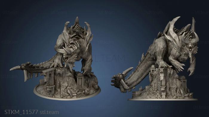 3D model Tarrasque Titan (STL)