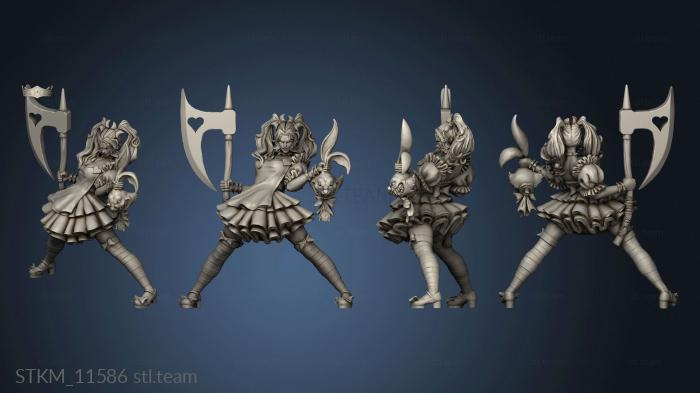 3D model halloween Dark Fairytales Alice in Wonderland Exclu Rabbit (STL)