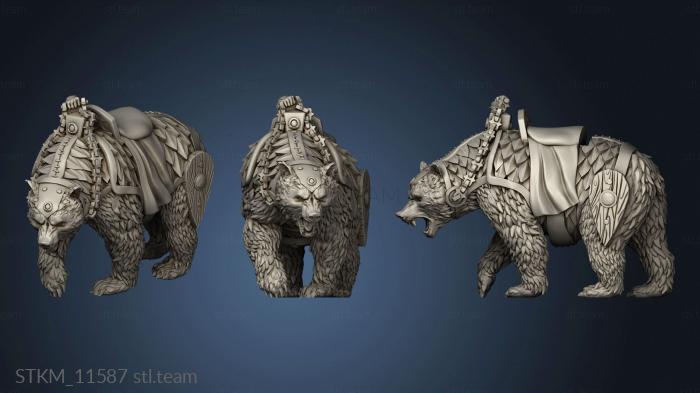 3D model Bear Riders (STL)