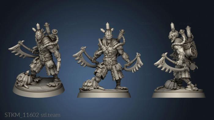 3D model Experimental warrior necrosaws (STL)