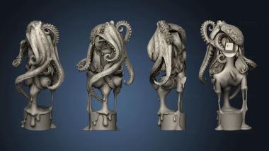 3D model Octopus Girl (STL)