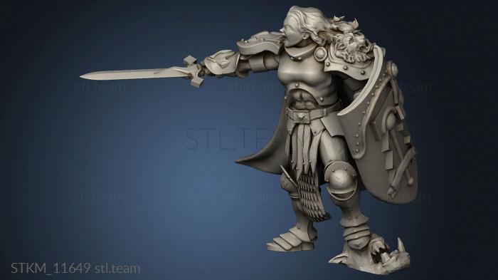 3D model Age Sigmar Proxy Le Stormy Knight (STL)