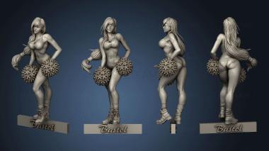 3D model Amazon Cheerleader Blood Bowl Cheerleader SB (STL)