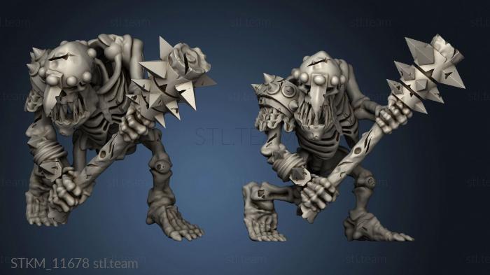 3D model skeleton goblin (STL)