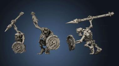 3D model skeleton goblin (STL)