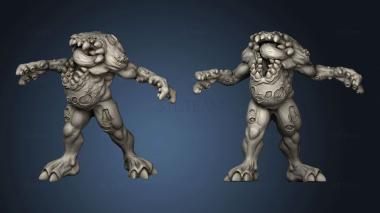 3D model Nurgle Daemons Demon (STL)