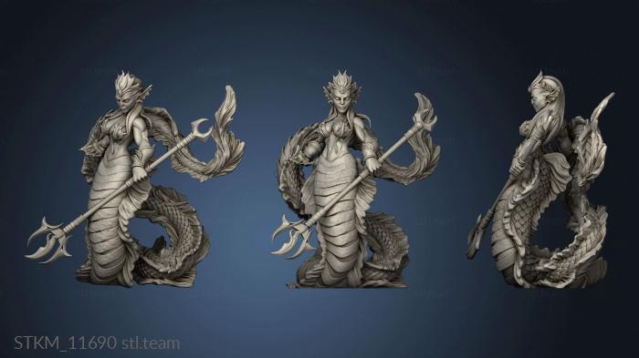 3D model Merfolk (STL)