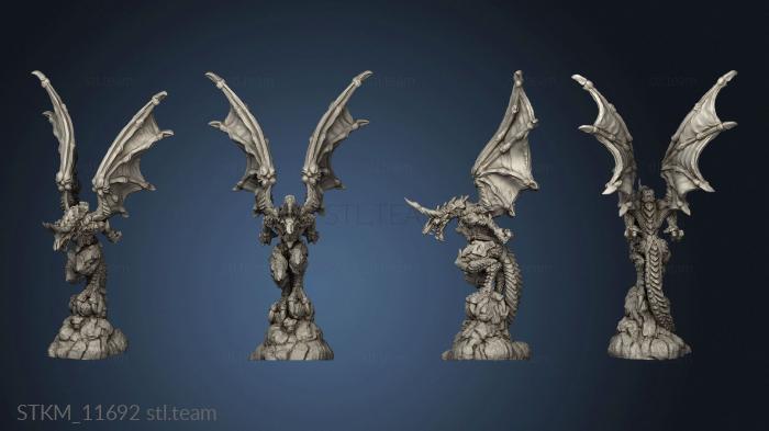 3D model Dragon Rider (STL)