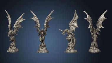 3D model Dragon Rider (STL)