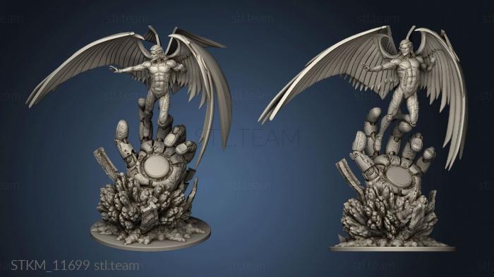 3D model archangel michael ballares sculptor (STL)