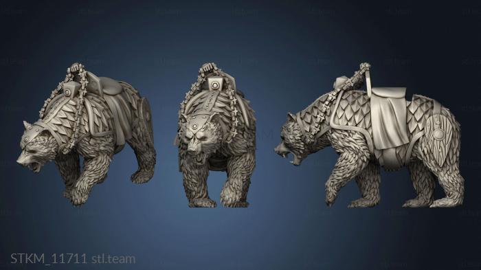 3D model Bear Riders (STL)