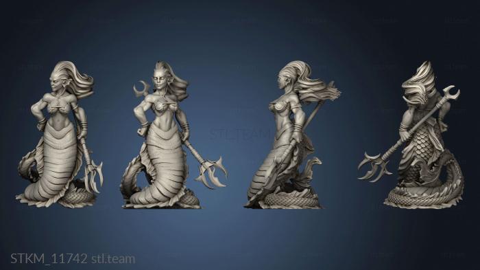 3D model Merfolk (STL)